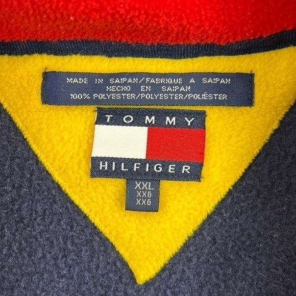 Tommy Hilfiger Men’s Quarter Zip Pullover Jacket - Picture 7 of 7